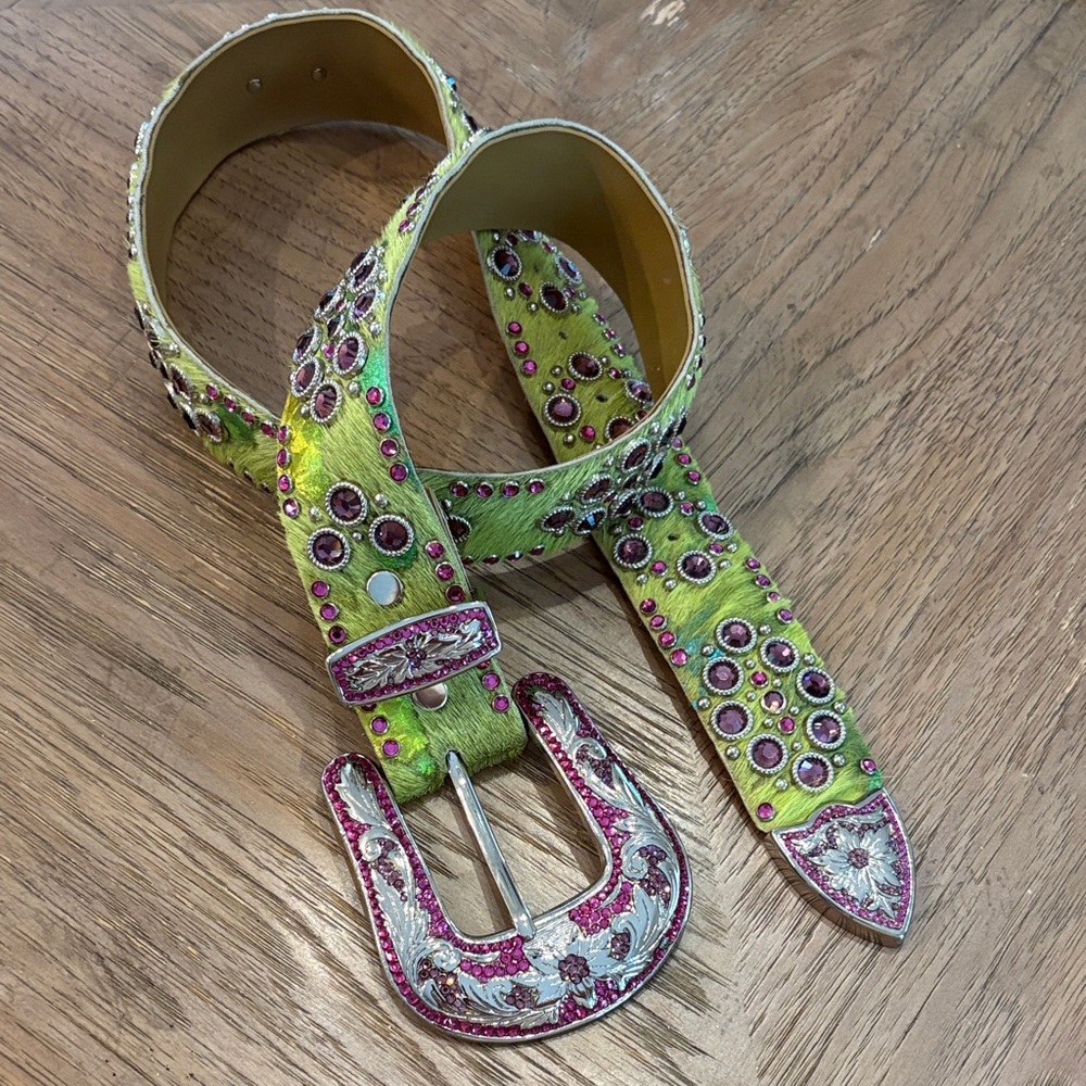 Vintage Kippys Swarovski Crystal Belt - Cowgirl Style